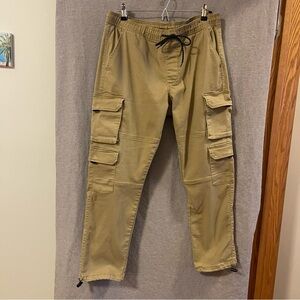 Men's Lazer Khaki Cargo Pants Rugged